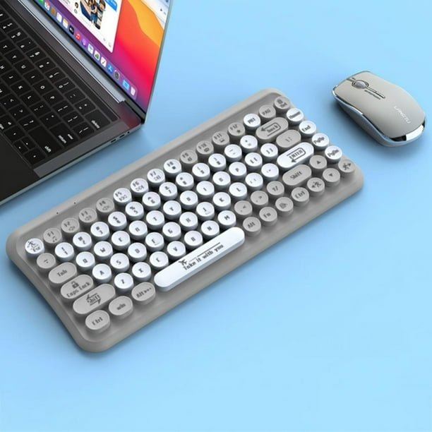 for Android for Windows Multi‑Color Mouse Keyboard Set Round Keycap Cute Keyboard Mouse for iOS 2.4G Wireless Keyboard Mouse Combo for OS for Android for Windows Multi‑Color Mouse Keyboard Set Round Keycap Cute Keyboard Mouse for iOS 2.4G Wireless Keyboard Mouse Combo for OS